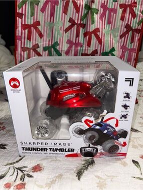 Sharper Image Thunder Tumbler RC Car Red